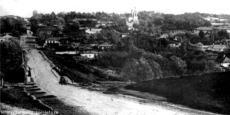 Город Чернь фотография 1910 года.